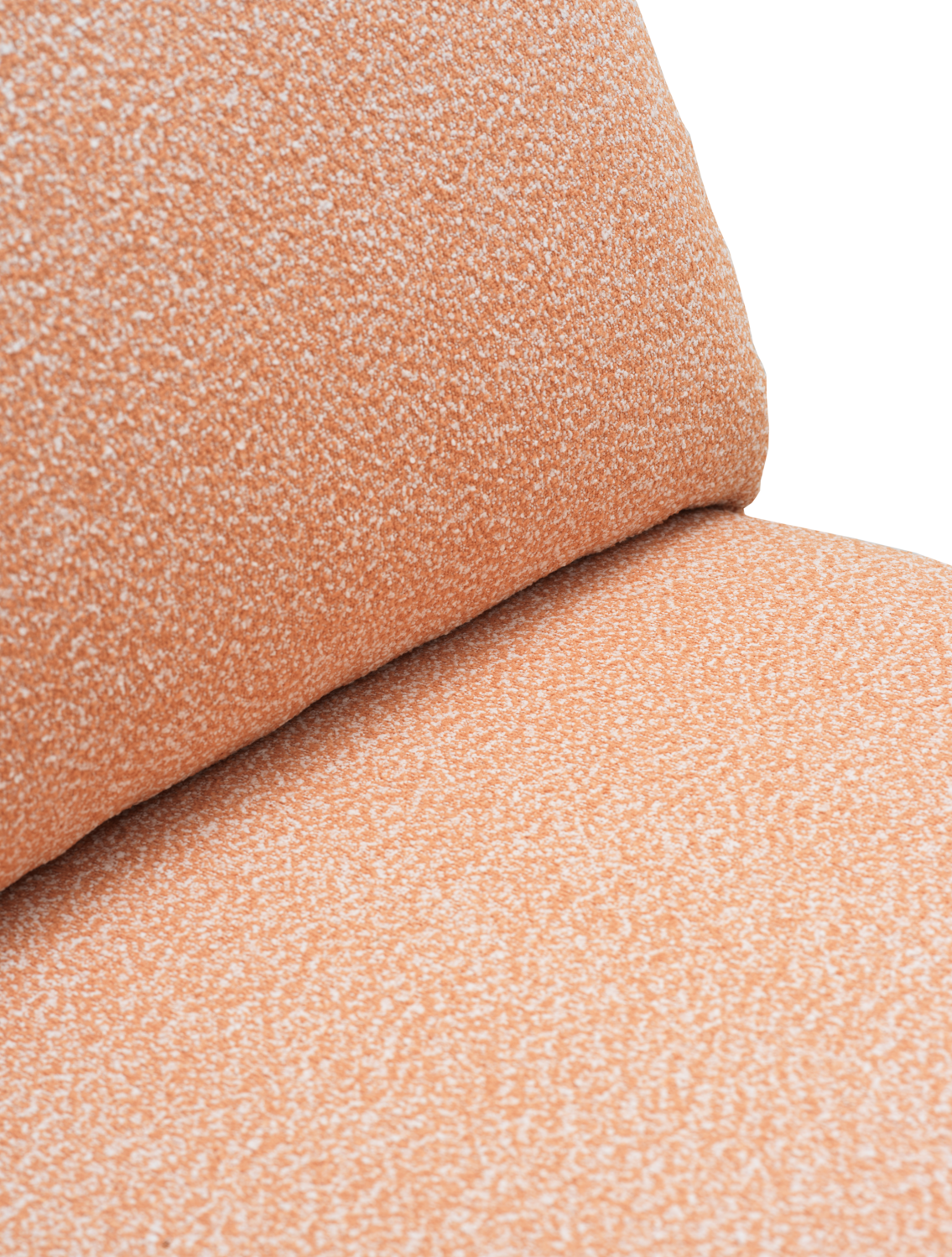 Blixt loungefåtölj Pearl White/Teddy Orange, en produkt av hög kvalitet till bra pris från Ulfåsa möbler