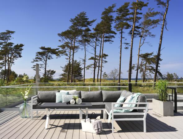 Weldon soffgrupp Vit/Grå, en produkt av hög kvalitet till bra pris från Ulfåsa möbler