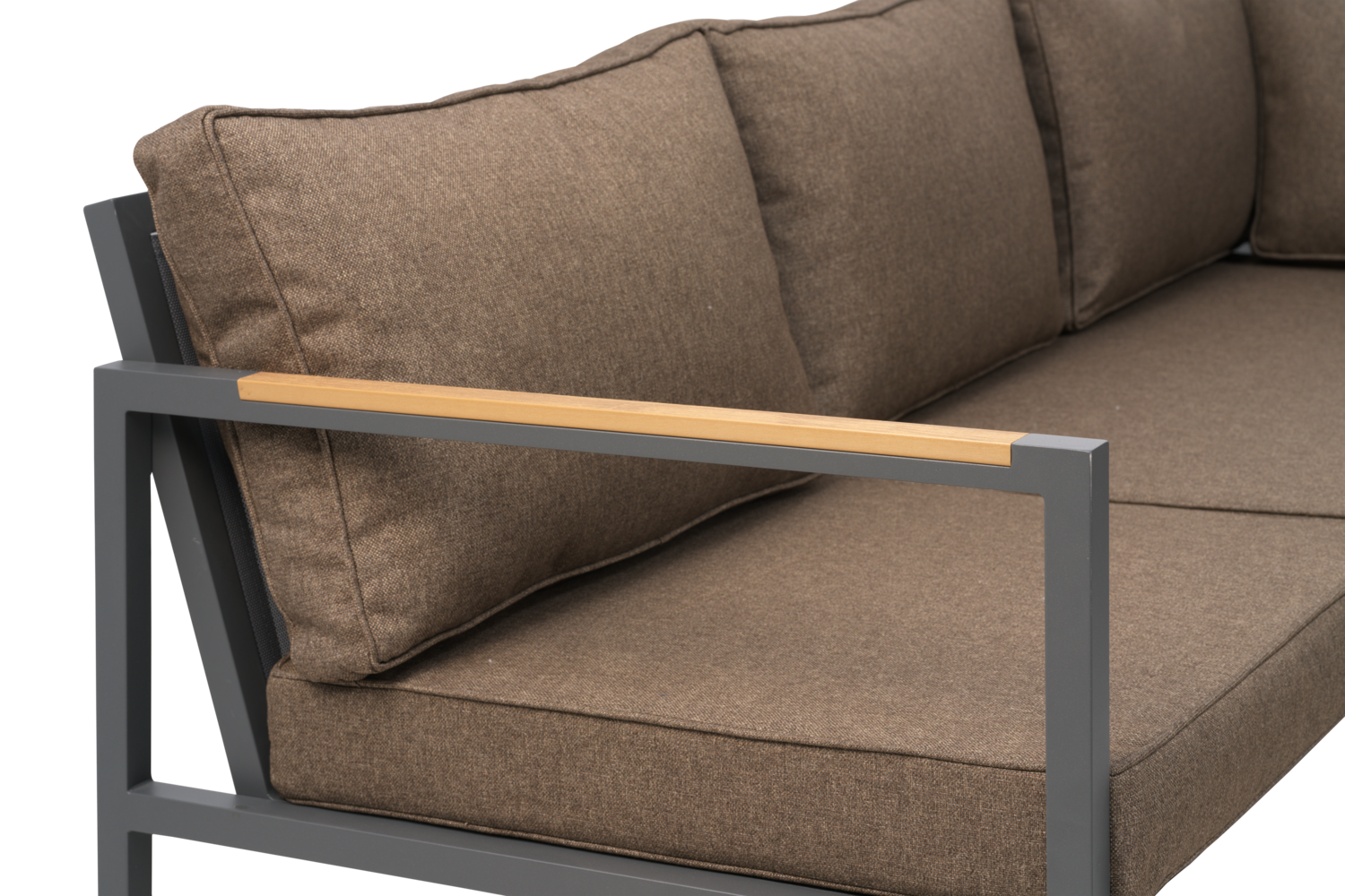 Cap soffgrupp Antracit/Brun, en produkt av hög kvalitet till bra pris från Ulfåsa möbler