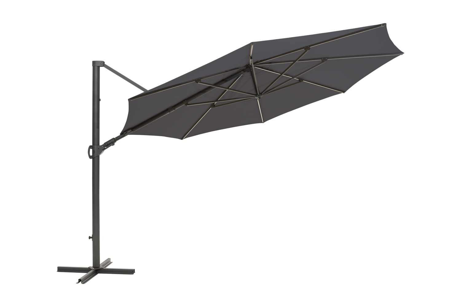 Cilento parasoll Antracit/Grå, en produkt av hög kvalitet till bra pris från Ulfåsa möbler