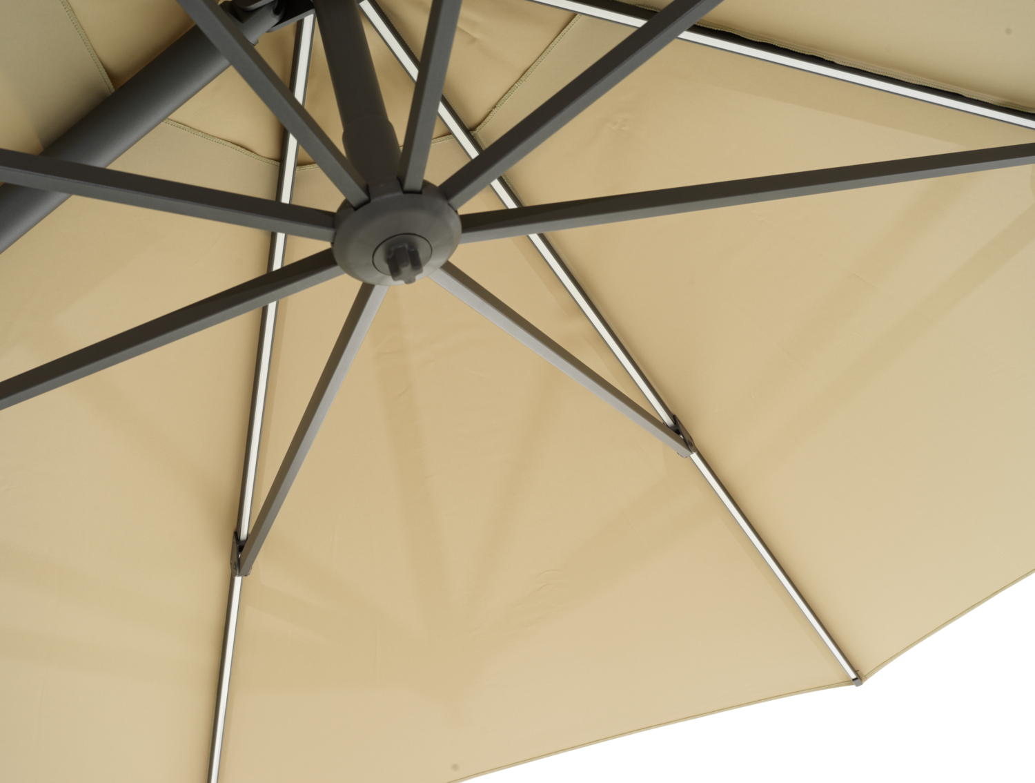 Cilento parasoll Light Grey/Khaki, en produkt av hög kvalitet till bra pris från Ulfåsa möbler