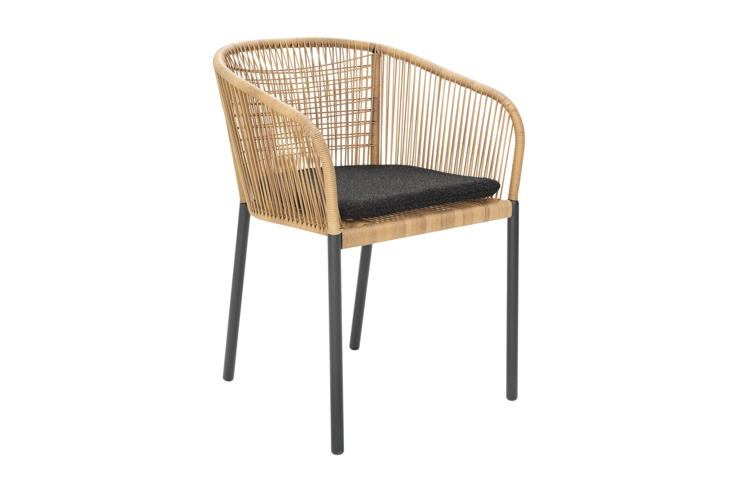 Delta karmstol Antracit/Teddy Black, en produkt av hög kvalitet till bra pris från Ulfåsa möbler