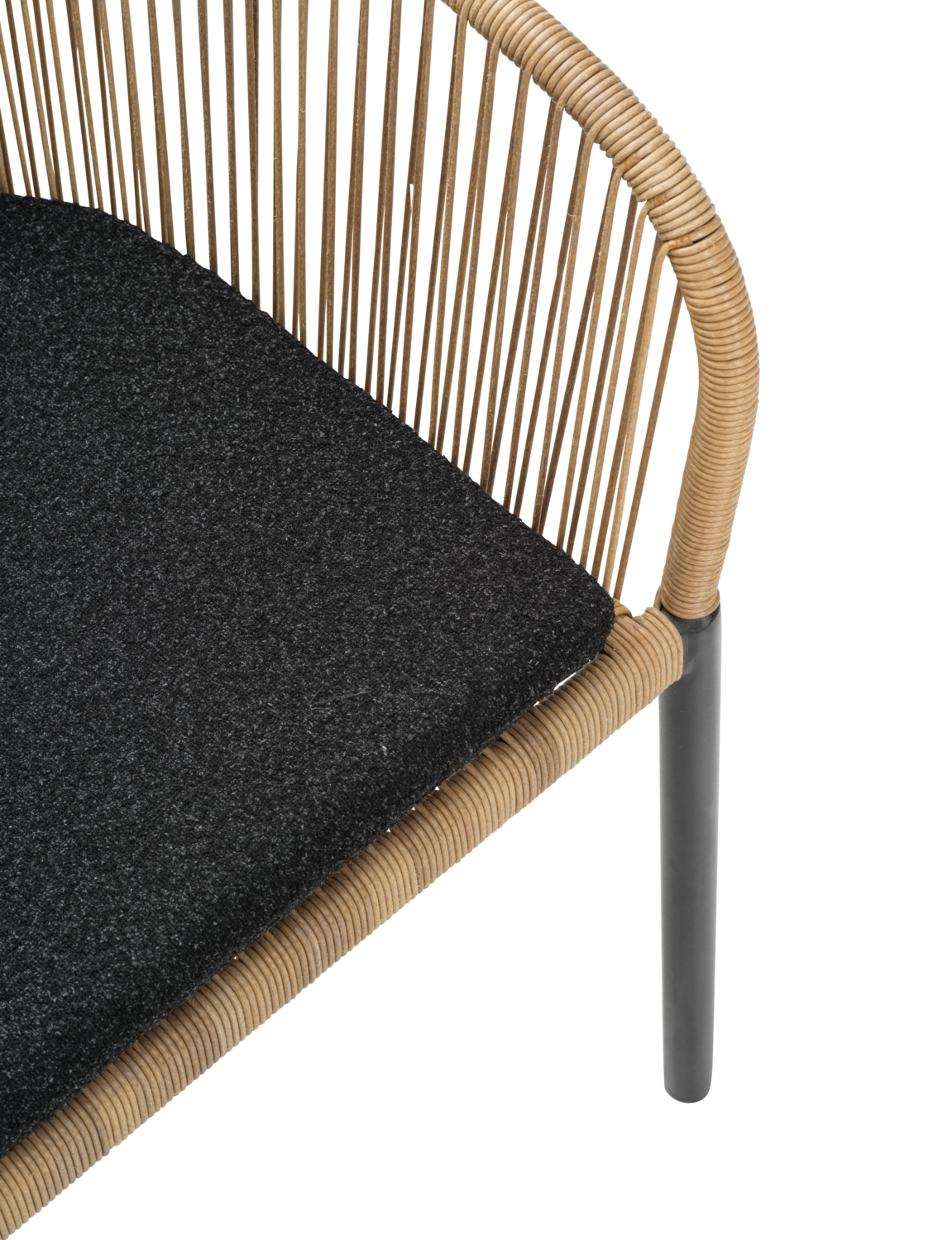 Delta karmstol Antracit/Teddy Black, en produkt av hög kvalitet till bra pris från Ulfåsa möbler