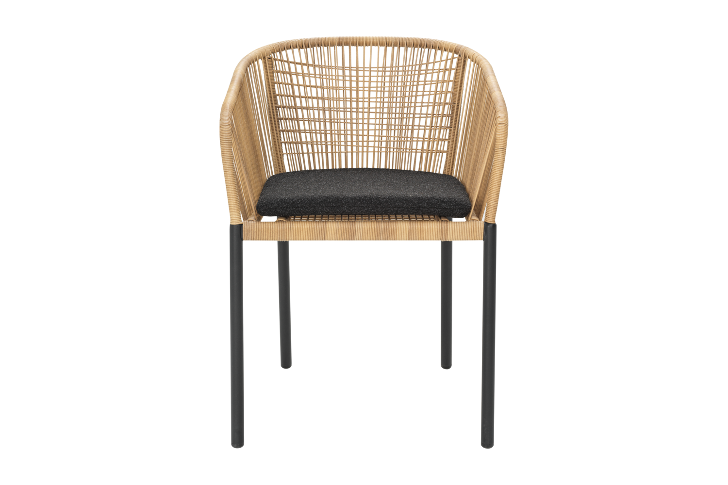 Delta karmstol Svart/Teddy Black, en produkt av hög kvalitet till bra pris från Ulfåsa möbler