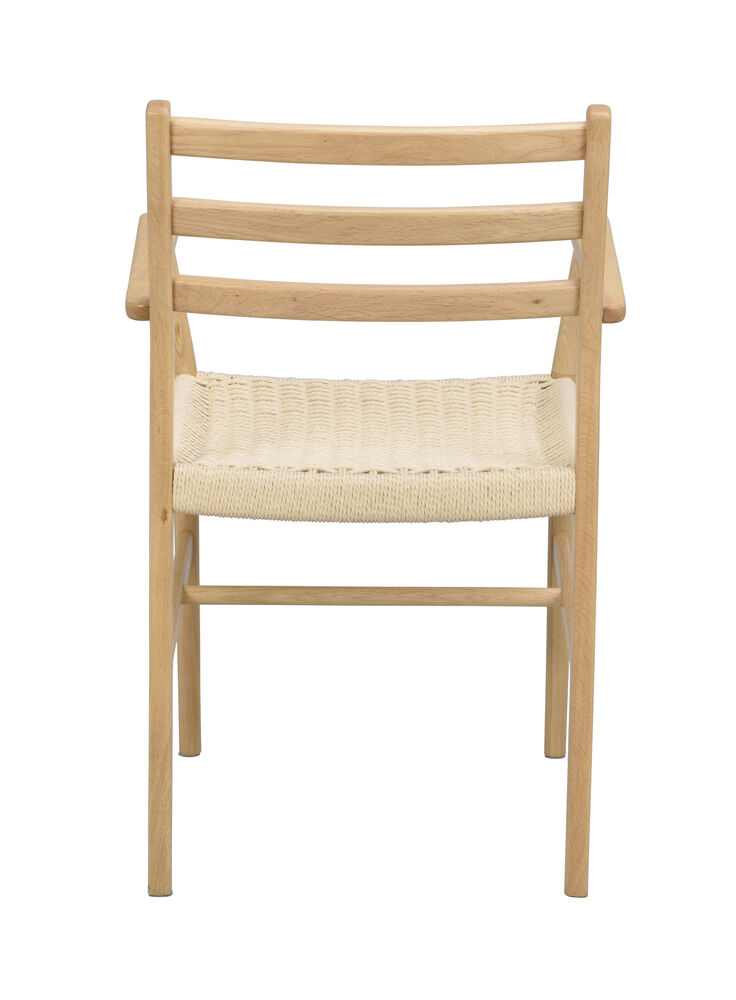 Harlan karmstol ek/flätad sits, en produkt av hög kvalitet till bra pris från Ulfåsa möbler