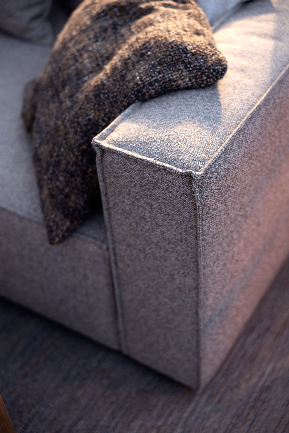 Muki avslut Light Taupe, en produkt av hög kvalitet till bra pris från Ulfåsa möbler