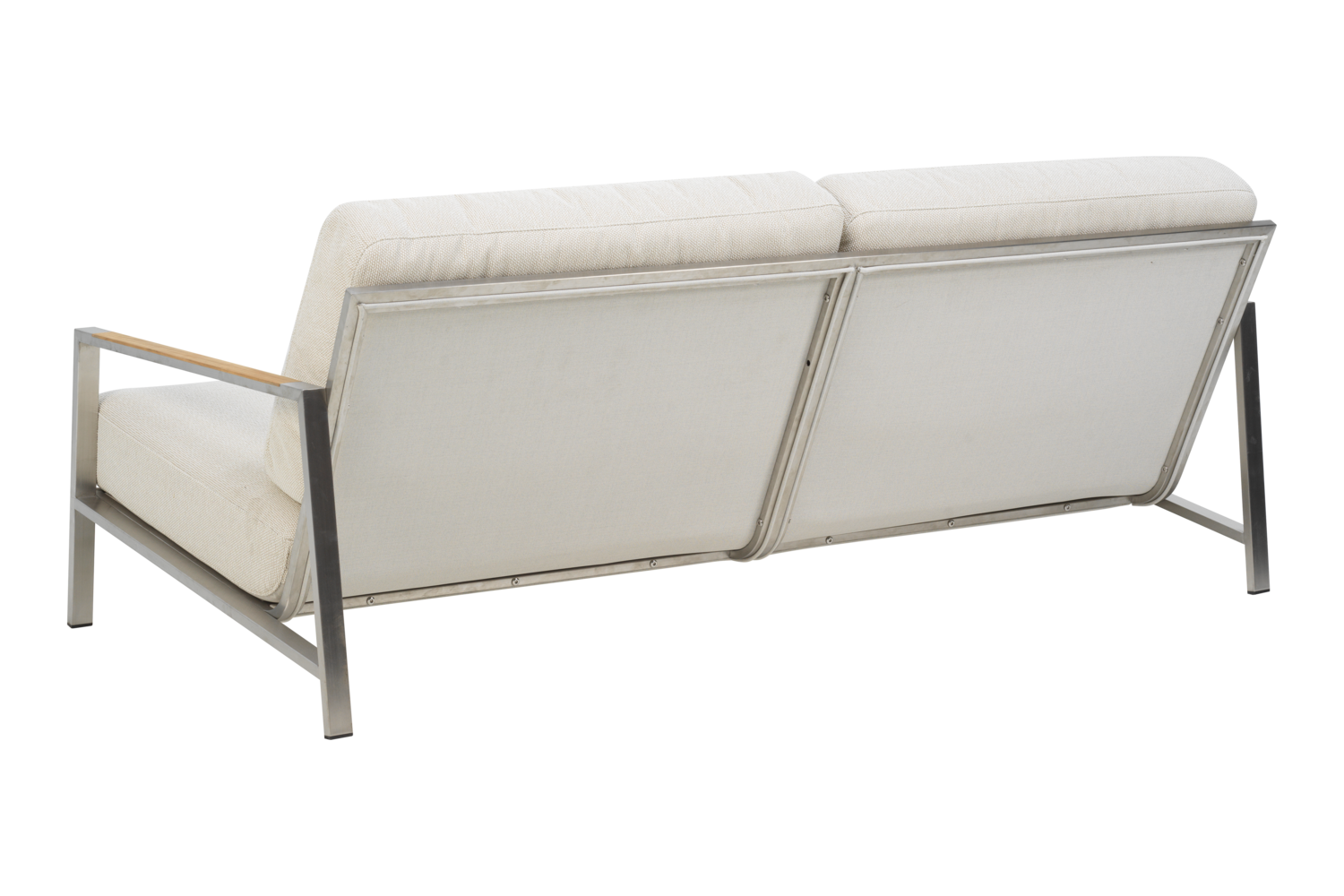 Naos 2,5-sits soffa Stainless Steel/Dot Beige, en produkt av hög kvalitet till bra pris från Ulfåsa möbler