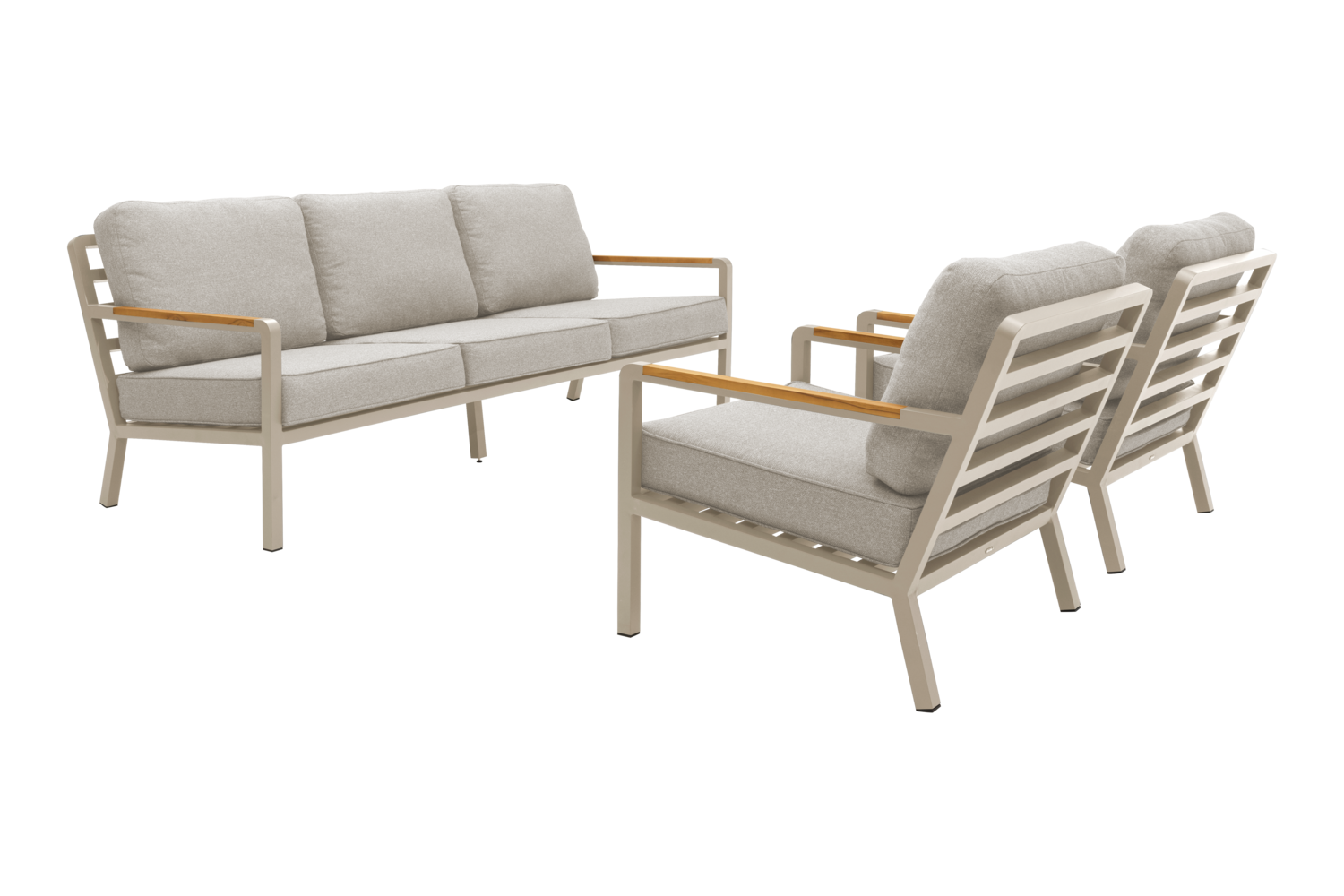 Nova soffgrupp Khaki/Soft Dusk, en produkt av hög kvalitet till bra pris från Ulfåsa möbler