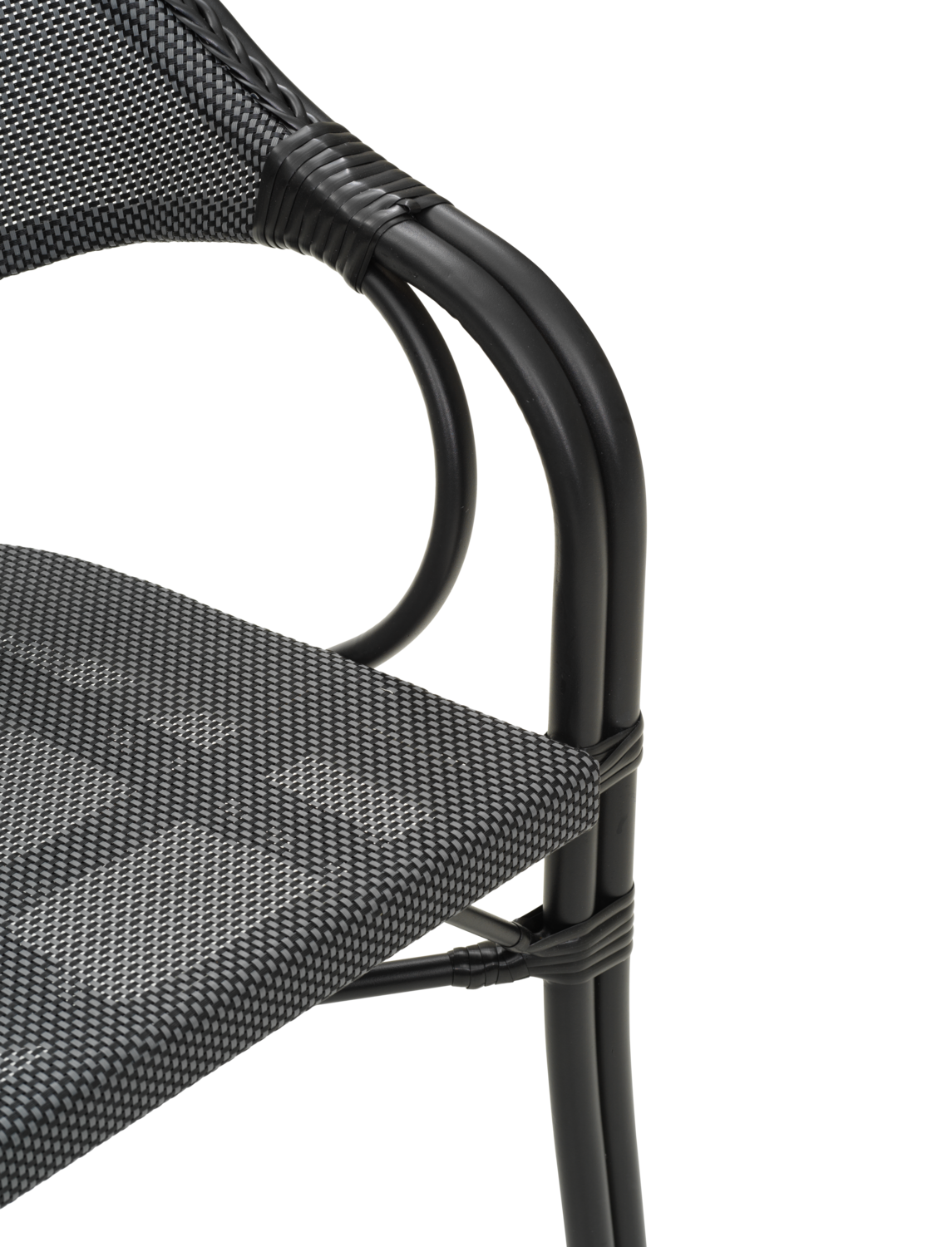 Parterre karmstol Svart/svart, en produkt av hög kvalitet till bra pris från Ulfåsa möbler