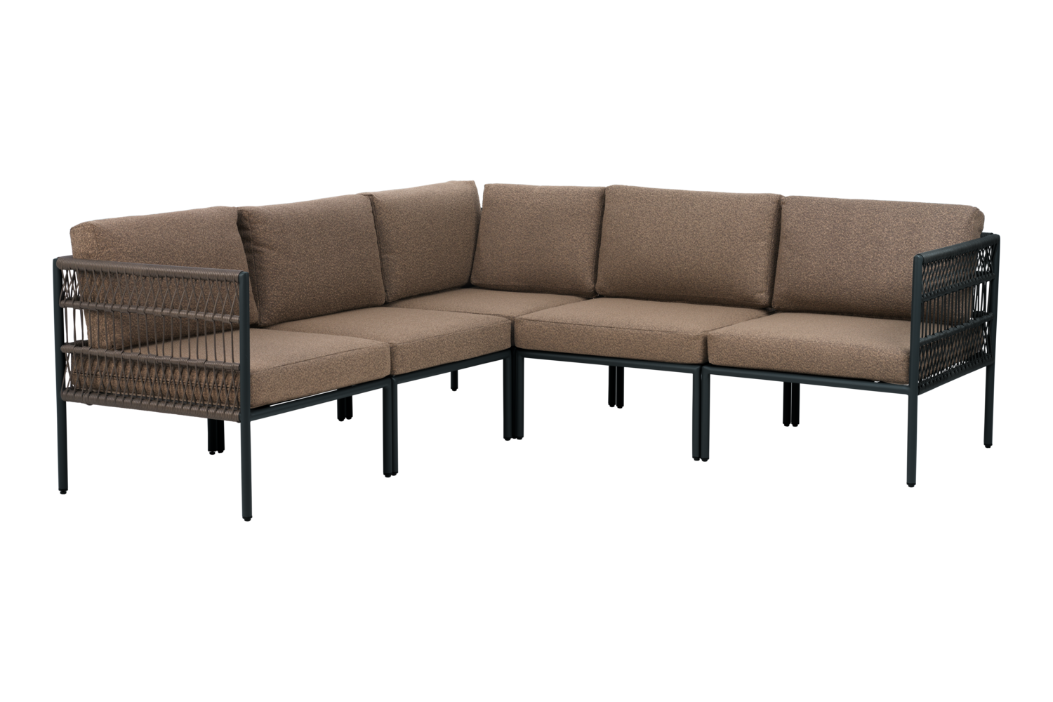 Reno hörn Svart/Raw Peanut, en produkt av hög kvalitet till bra pris från Ulfåsa möbler