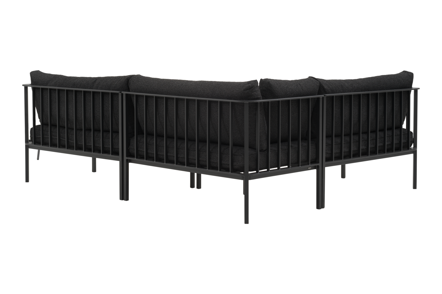 Upper soffgrupp Svart/Teddy Black, en produkt av hög kvalitet till bra pris från Ulfåsa möbler